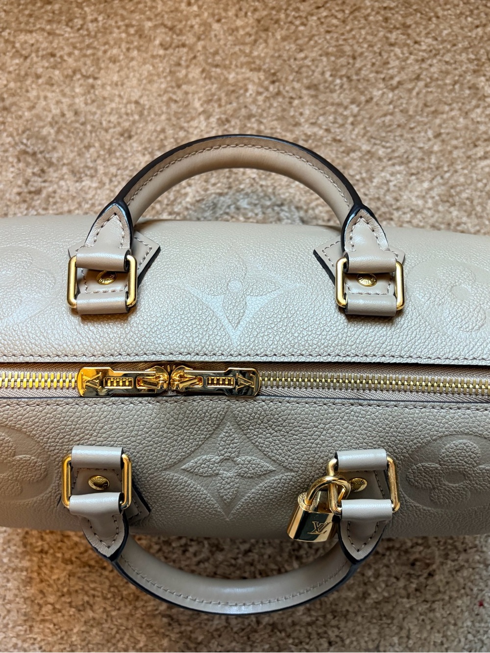 Louis Vuitton Monogram Empreinte Speedy Bandoulière 25 - Picture 3 of 14